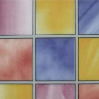 .Пленка самоклеящаяся 0,45 2м Т032 MAXIFIX витражная квадраты