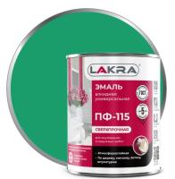 Эмаль ПФ-115 ярко-зеленый 1 кг.(Лакра)