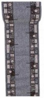 Дорожка ковровая Merinos SIERRA ALBINA 3 BLUE BROWN 2 1,2 м