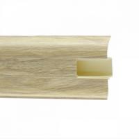 Плинтус с сил. краем и каб. каналом 810 Дуб Гроссо  WIMAR 58мм