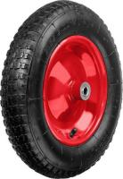 Ремкомплект-Колесо пневмат. КП-3, 3,25″ 360 мм (для тачки 39962) стал диск, подшипник 16мм ЗУБР