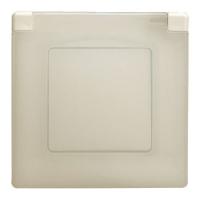 Рамка 1м ETIKA  IP44 слон. кость 672560