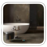 Зеркало MIXLINE Стив-2 800 680 сенсорный выключатель+подогрев