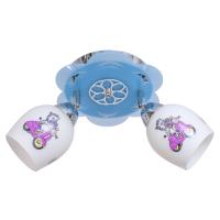 Светильник спотовый 4239 2CR+BL WT