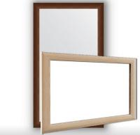 Зеркало MК 850 500 Шимо темный