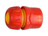 Соединитель GRINDA пластмассовый с запирающим механизмом, 1 2