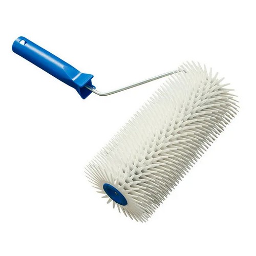 Валик игольчатый для наливных полов, 230 мм, ф 120мм, бюгель 6мм, Россия// ToolBerg