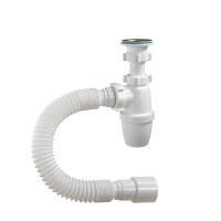 А-3202 Сифон бутыл. с гиб. труб. 1  1 4   40шт.