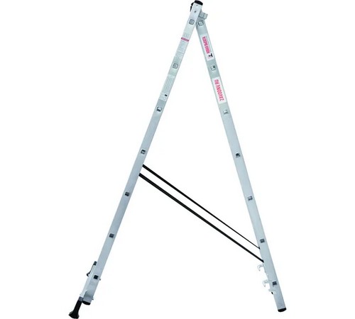 Лестница ал. 2-х секц 2 7 NV 1220, вес 5,8 кг, макс.длина 3,18м, раб. высота 4,43м Новая Высота