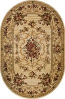 Ковер Merinos OLYMPOS d057 OVAL CREAM 1,5*2,3 м