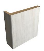 Наличник дверной ALBERO телескопический плоский 24*70*2150 Эко-шпон Белый  кипарис