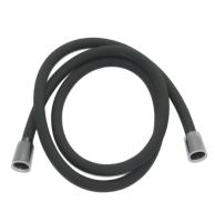 Шланг для душа IDDIS OPH15GLi19 графитовый матовый, силиконовый, 1,5м, Optima Home