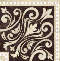 102003001140 Декор напол. Classic коричневый угол 20 20