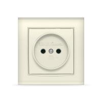Розетка  1-м. СП  БРИЛЛИАНТ  16А сл.кость
