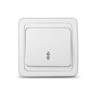 Выключатель 1-кл. СП  ВАЛЕРИ  10А бел. проходной (В0025)