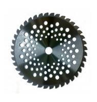 Диск (фреза,нож) для бензотриммера 40Т 230 25,4 с победит.напайками, Anti-kick