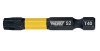 .Бита TORX T40 50мм торсионная Wurz ПРОФИТ