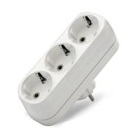 Разветвитель 3гн. с з плоский 16А TANGO