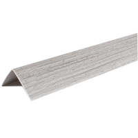 Угол арочный текстурированный 20 10 LU004-2010 Ясень серый