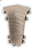 Угол внутренний Лексида 55мм 203 Дуб беленый (20шт)