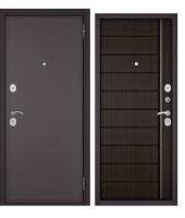 ,Дверь входная метал. МАСТИНО HOME ECO MP 860 2050 R (Букле шок Шоколад ларче 6ED-136)