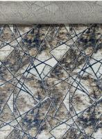 .Дорожка ковровая Турция ANTEP O1702 630 CREAM BLUE 2м