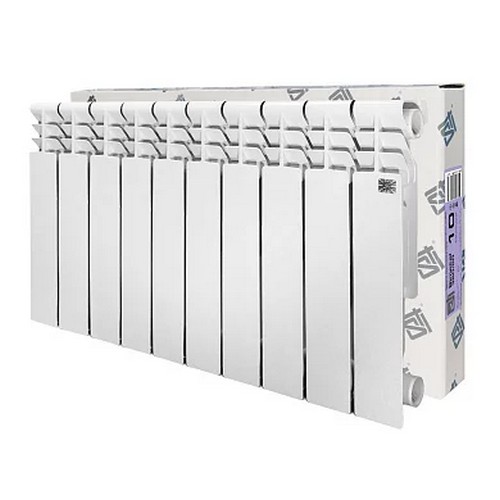 Радиатор бимет.  STI  350*80*10 секций