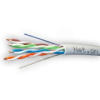 .Витая пара UTP 4 пары AWG 24 Cat.5e внутренняя CCA Net.on 305м (UTP 4x 2  0,5 IN CCA)