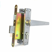 Замок врезной   Зенит   ЗВ-4-3.01 серебро