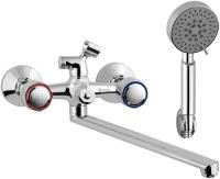 См-ль д ванны 1 2  м к  гусак L 330 мм  АК4102 RUS латунь AquaKratos