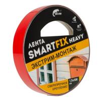 Лента монтажная всепогодная 15мм 3м, серая, SmartFix HEAVY (SFV1530G)  W-CON