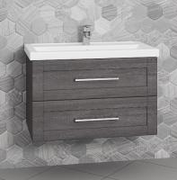 Тумба д умыв.подвесная  Венера 80  2ящ.ДУБ ШАЛЕ ГРАФИТ(ум.Фостер 80) САНТА