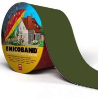 NICOBAND Самоклеящаяся герметизирующая лента, цвет зеленый, длина 10 м, ширина 10 см