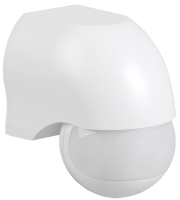 Датчик движения настенный  1100W 180гр. 10м IP 44 (ДД 010) белый