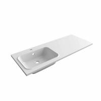 Раковина  БИЛЛ-120  левый с кронштейнами MIXLINE