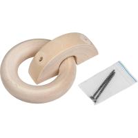 Ручка дверная кольцо, липа, 120мм  Банные штучки  (20)