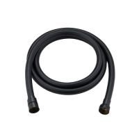 .Шланг для душа, черный матовый, ПВХ, 1,6 м, Essential, Milardo, 180P16BM19