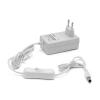 APEYRON Блок питания д св д лент 12V 24W IP44 2А разъем 25х55мм пластик 90х50х30мм 03-18