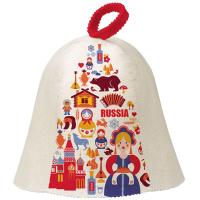 Шапка Матрёшки  Hot Pot  войлок 100% (20)