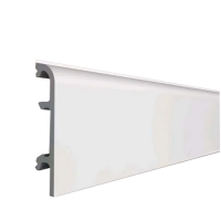 001 Плинтус Комфорт КЛАССИК Софт 80 2200 Белый