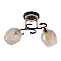 Люстра потолочная 12164 2MBK+GD BR