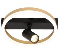 Люстра потолочная CW7343-1 25W BK+GD 000031052