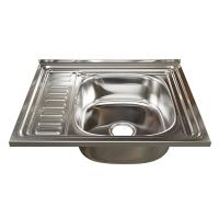 Мойка 50х60 (0,6) прав вып 3 1 2 MIXLINE 16см  с сифоном