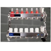 \Коллекторный блок с расходомерами из нерж.стали 6 выхода ZEGOR