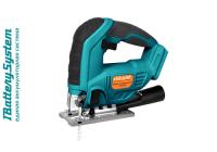Лобзик аккумуляторный CJS1870 18В 1BatterySystem,безщеточн.(пропил 80мм,БЕЗ АККУМ.и ЗУ, кейс) Sturm!