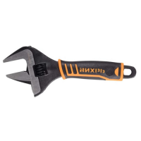 Разводной ключ с тонкими губками, фосфатированый, 150 мм, Вихрь