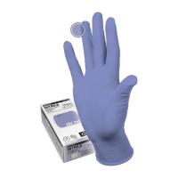 Перчатки MANUAL RN709 смотр.нитрил. L (сиреневые)