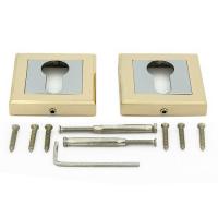 Накладка на цилиндр City collection CS ET GP CP зол. хром(квадр.) PALLADIUM