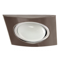 Светильник встраиваемый 1701-8 1 R50 черн.никель квадратн. АКЦЕНТ