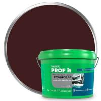 .Краска резиновая коричневая 3 кг PROF IT
